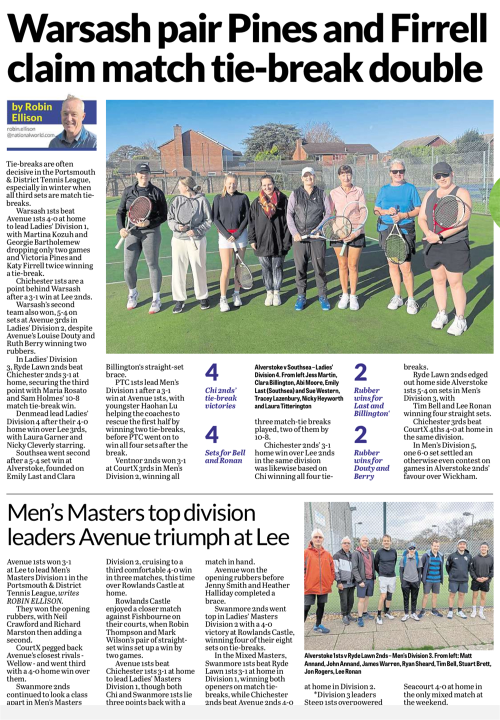 P&D Portsmouth News Weekly Report