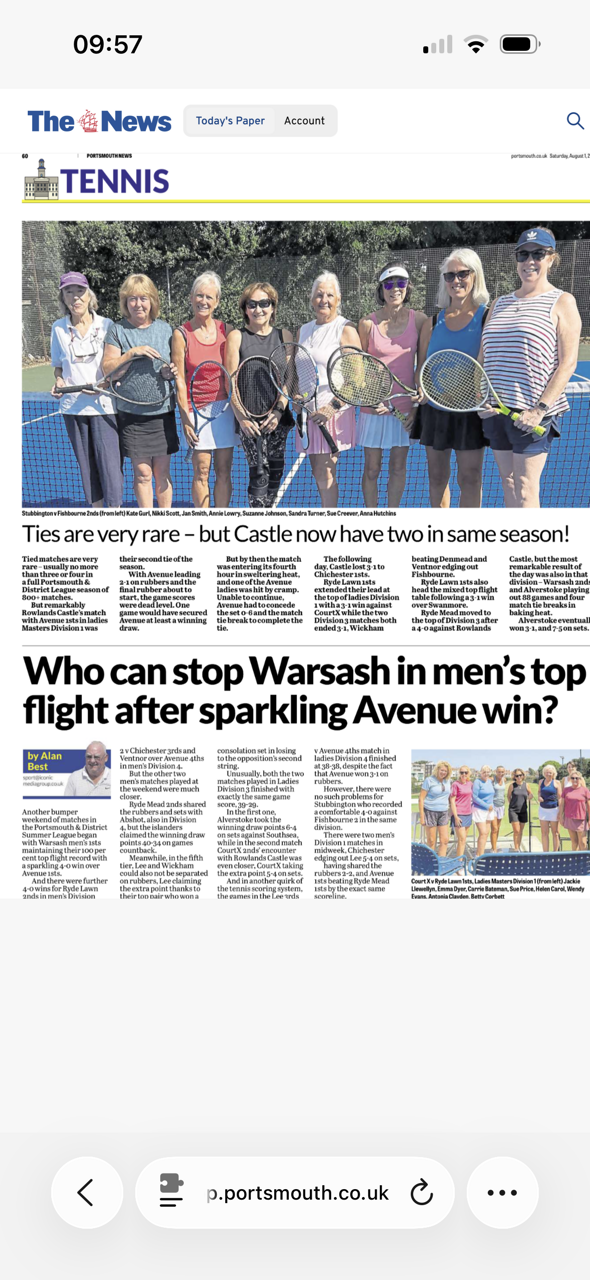 P&D Portsmouth News Weekly Report