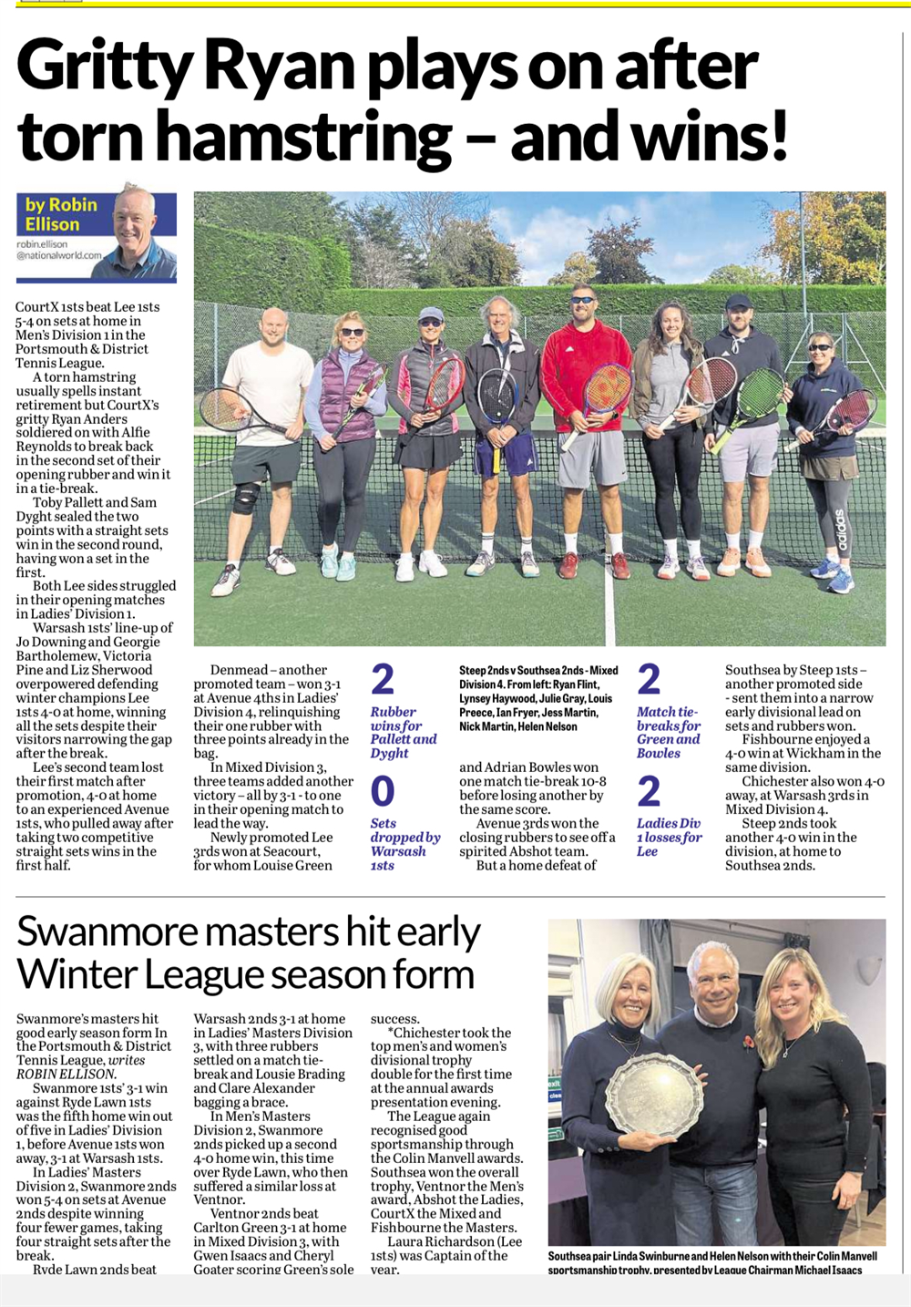 P&D Portsmouth News Weekly Report