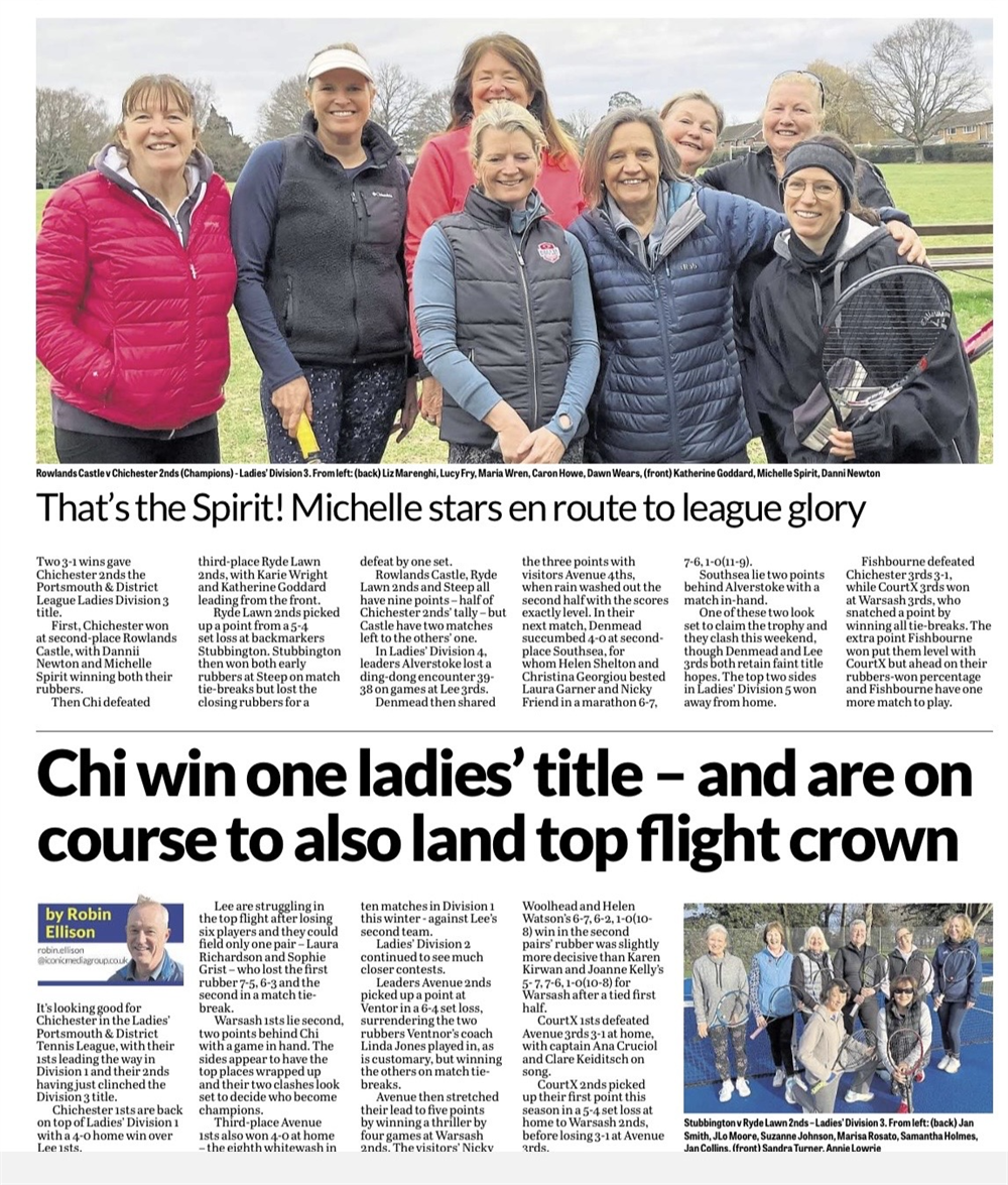 P&D Portsmouth News Weekly Report