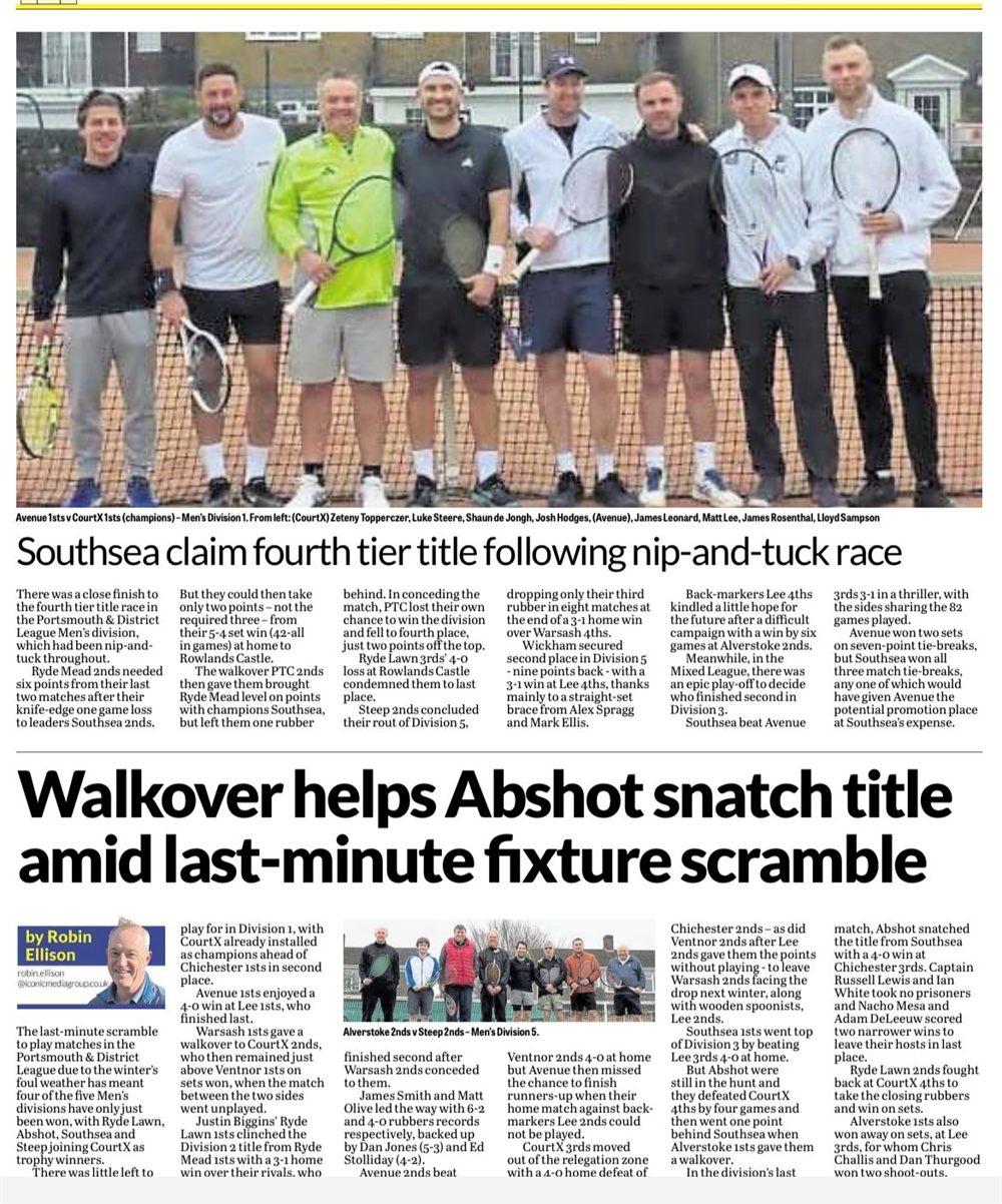 P&D Portsmouth News Weekly report