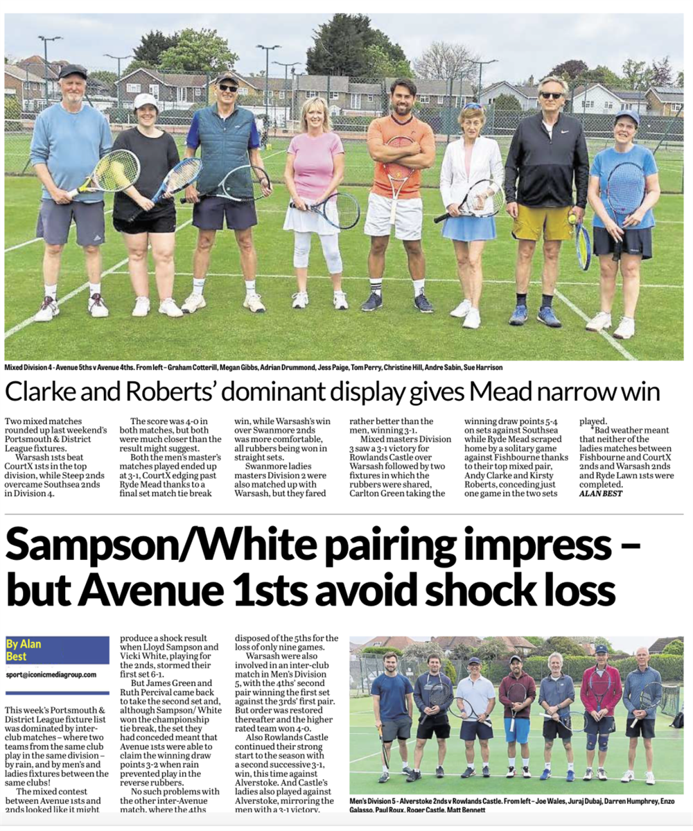 P&D Portsmouth News Weekly Report