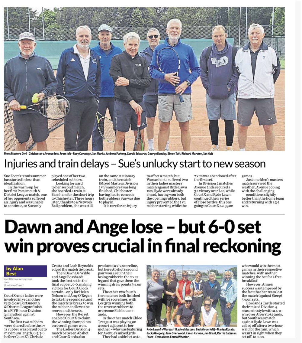 P&D Portsmouth News Weekly Report