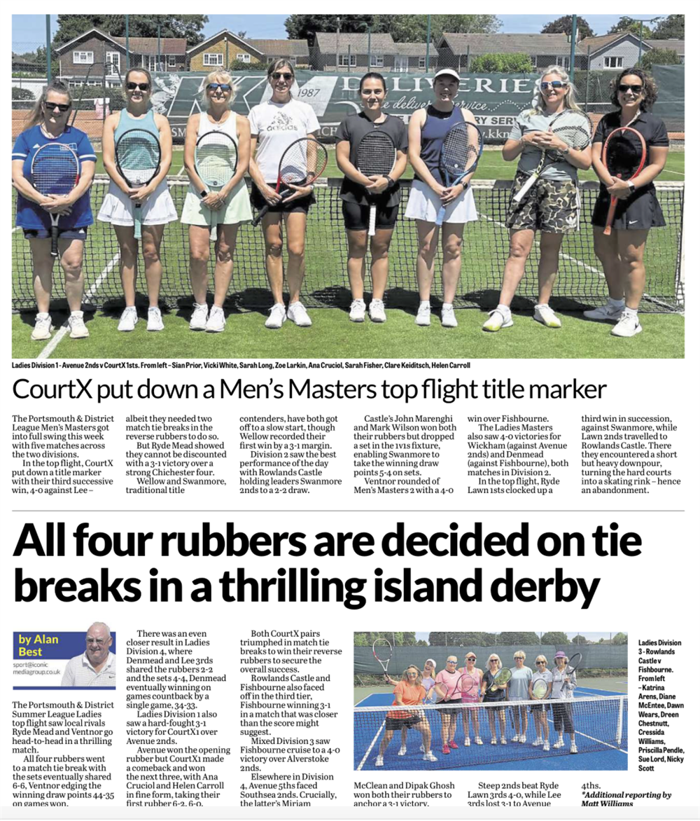 P&D Portsmouth News Weekly Report