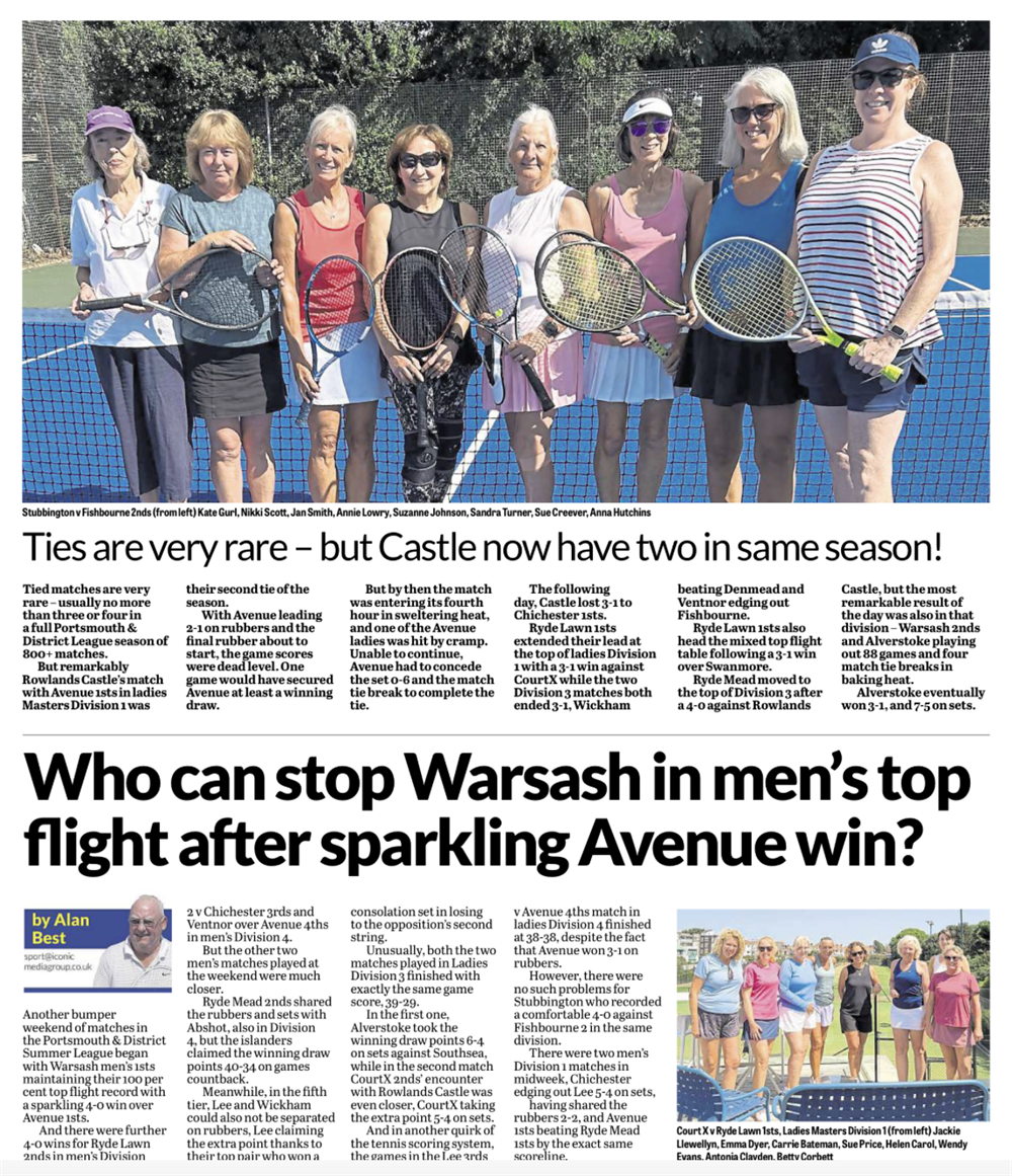 P&D Portsmouth News Weekly Report