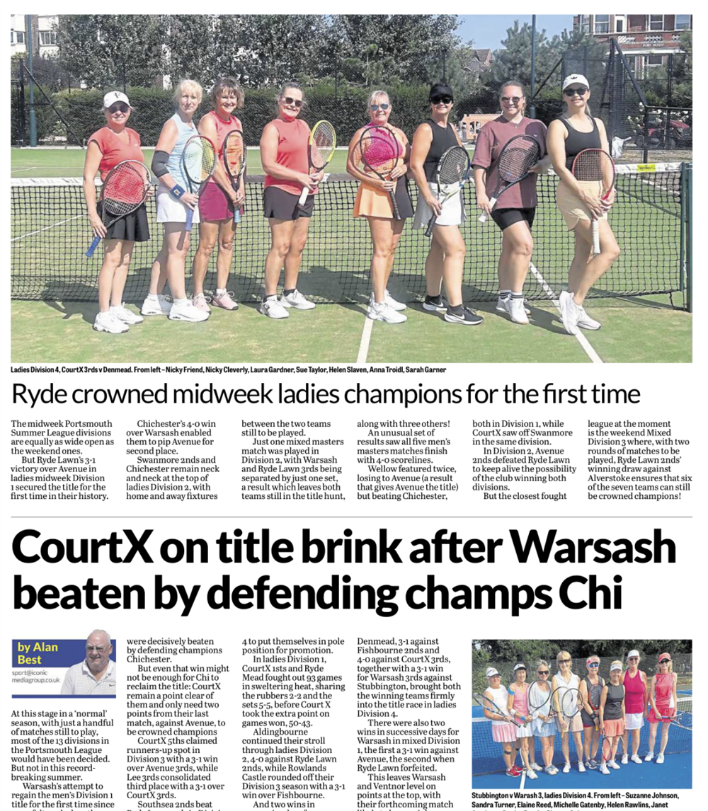 P&D Portsmouth News Weekly Report