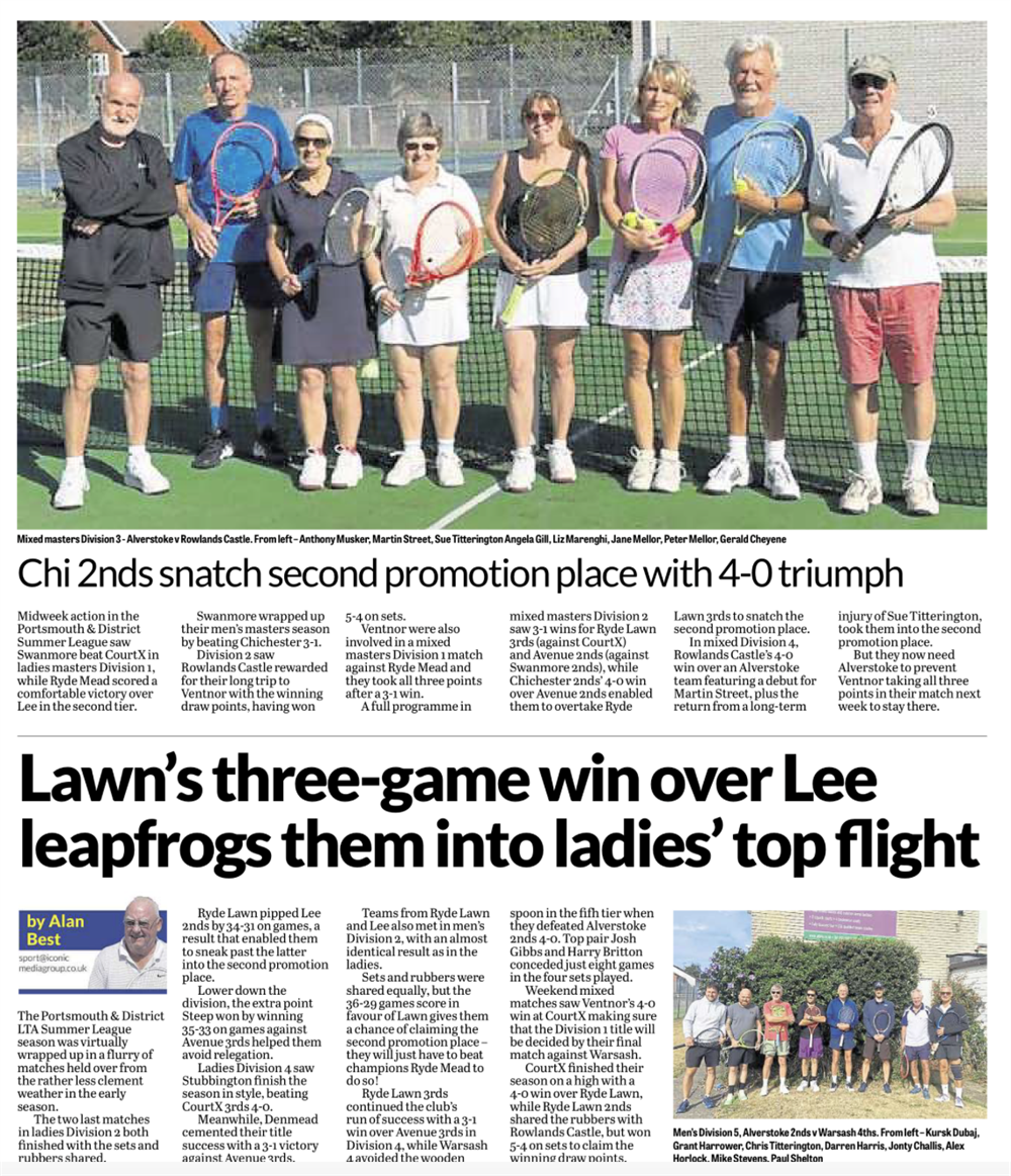 P&D Portsmouth News Weekly Report