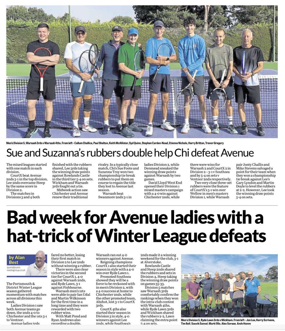 P&D Portsmouth News Weekly Report