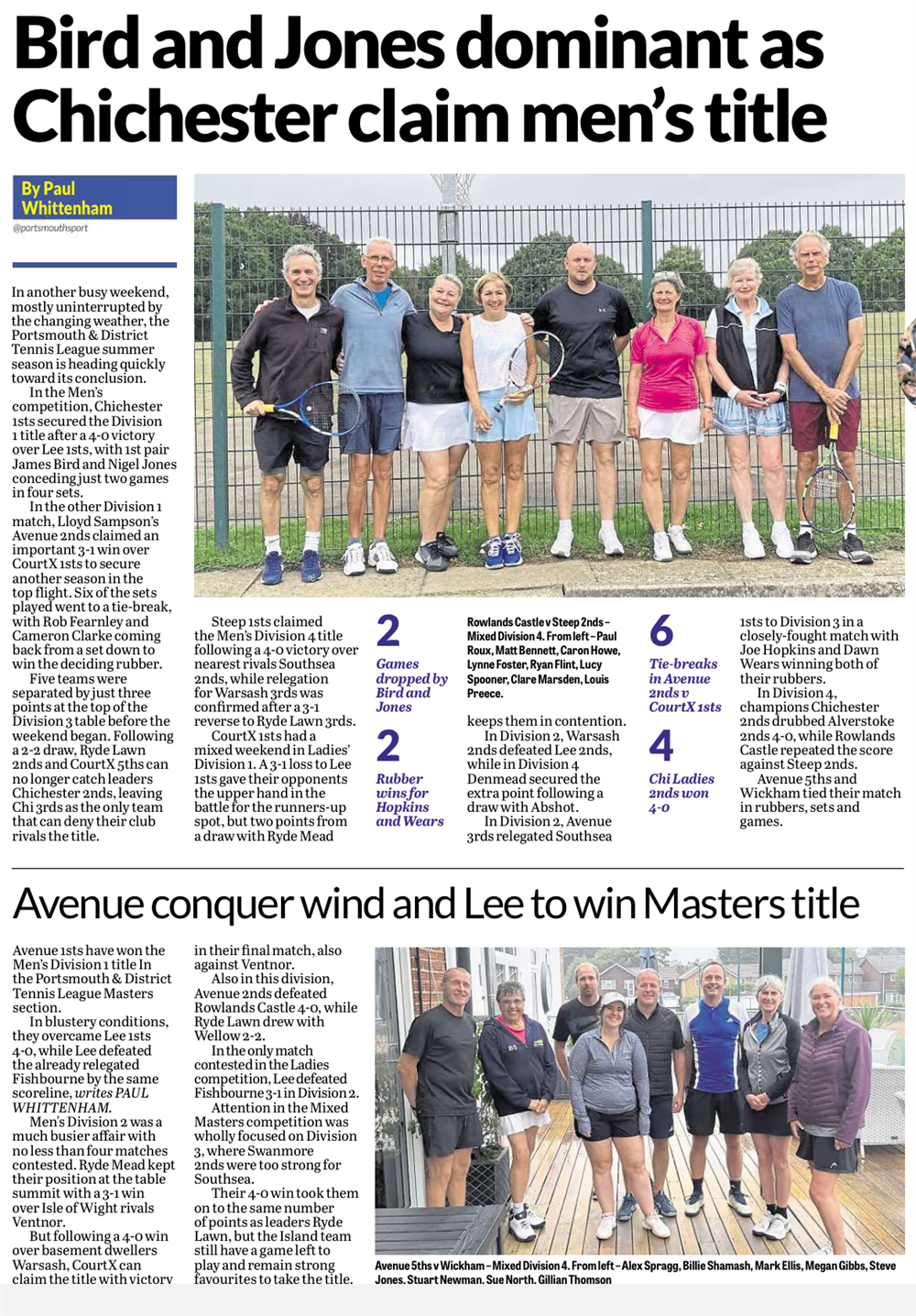 P&D Portsmouth News Weekly Round Up